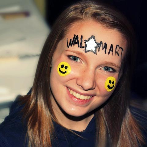 A real Walmart Fan (Grace Fulton)
